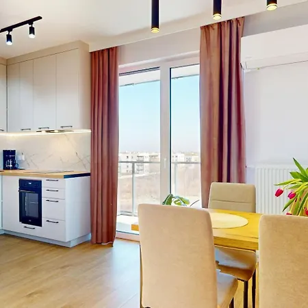 公寓 Prism Mokotow Balcony Ac Parking