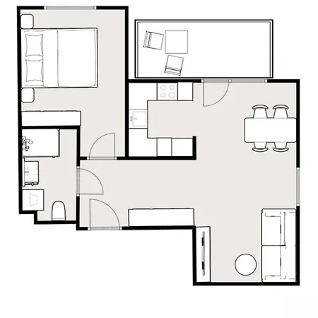 Prism Mokotow Balcony Ac Parking 公寓 *
